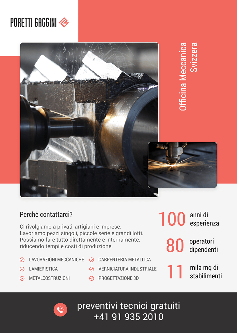 Verniciatura industriale Massagno