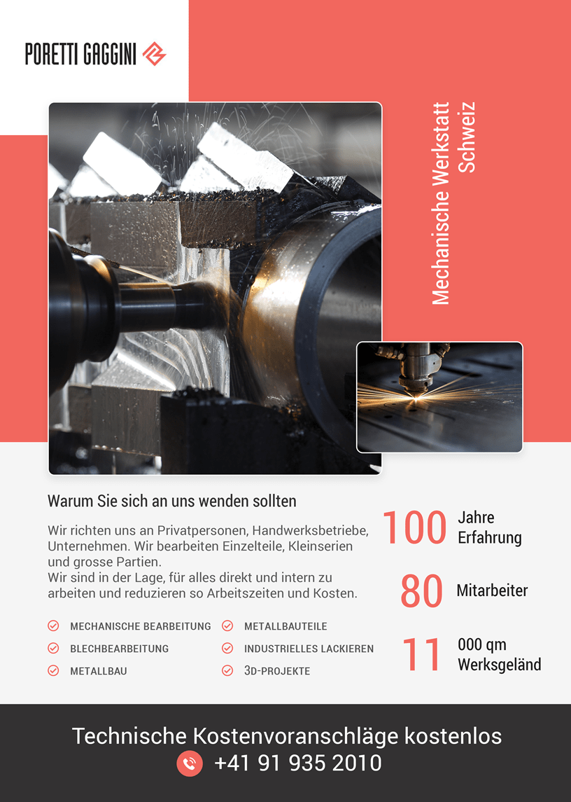 Industrielle Lackierung - Tessin